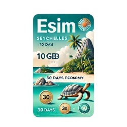 eSIM Seychelles 10GB 30Days Economy
