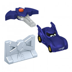 FISHER PRICE BATWHEELS MASINUTA ALBASTRA SCARA 1:55 - Img 6