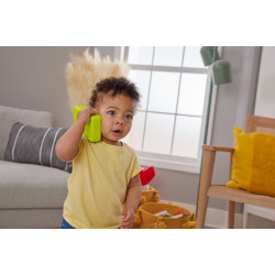 FISHER PRICE LAUGH&LEARN 2IN1 SMARTPHONE IN LIMBA ROMANA - Img 3