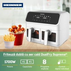 FRITEUZA AER CALD HEINNER HAF-H8DB17WH - Img 4