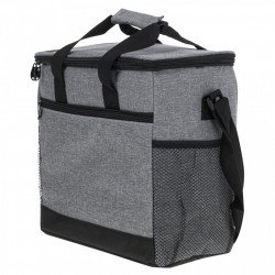 Geanta termoizolanta pentru picnic sau plaja, capacitate 16l, culoare Gri - Img 6