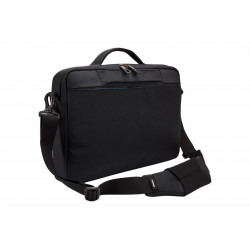 GEANTA THULE, pt. notebook de max. 15 inch, 1 compartiment, buzunar frontal | buzunar dorsal, waterproof, nylon, negru, "TSA-315B BLACK" - Img 2