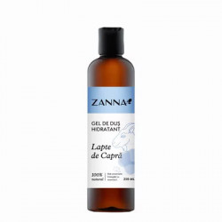 GEL DE DUS HIDRATANT CU LAPTE DE CAPRA "ZANNA" 250ml ADAMS VISION