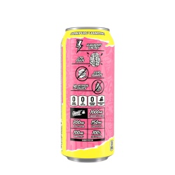 Ghost Energy Drink With Sour Pink Lemonade Flavor, Bautura Energizanta Cu Aroma De Limonada, 473 Ml - Img 4