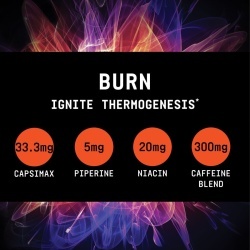 Gnc Beyond Raw Burn Mf, Termogenic Arzator De Grasimi, 90 Cps - Img 4