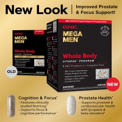 Gnc Mega Men Whole Body Vitapak Program, Complex De Multivitamine Pentru Barbati, Pentru Intregul Organism, 30 Pachetele - Img 2