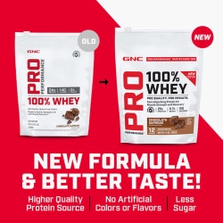 Gnc Pro Performance 100% Whey, Proteina Din Zer Cu Aroma De Capsuni, Testata Antidoping, 372g - Img 3