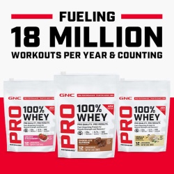 Gnc Pro Performance 100% Whey, Proteina Din Zer Fara Aroma, Testata Antidoping, 360g - Img 8