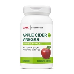 Gnc Superfoods Apple Cider Vinegar, Otet Din Cidru De Mere, Detox, Apetit Si Slabire, 120 Tb