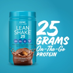 Gnc Total Lean Lean Shake 25, Shake Proteic, Cu Aroma De Ciocolata Si Unt De Arahide , 832 G - Img 3