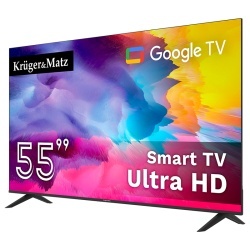 GOOGLE SMART TV 5.0 55INCH 141CM ULTRAHD 4K KRUGER&MATZ - Img 3