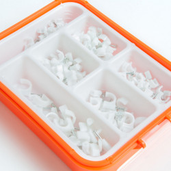 HANDY - Set de cleme cu cui pentru fixarea cablurilor - 5-10 mm - 100 buc. - Img 2