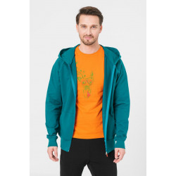 Hanorac coton casual barbati petrol-xl - Img 1
