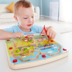 Hape labirint magnetic constructii si numere - Img 6