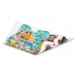 Hape puzzle orasul animat - Img 8