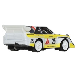 HOT WHEELS MASINUTA METALICA CU SISTEM PULL BACK AUDI SPORT QUATTRO S1 E2 HW TORQUE SCARA 1 LA 43 - Img 4