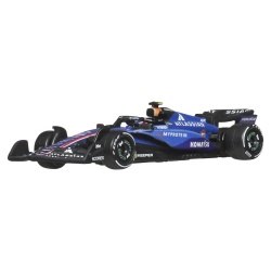 HOT WHEELS PREMIUM REAL RIDERS FORMULA 1 2024 MASINUTA METALICA ATLASSIAN WILLIAMS RACING SCARA 1 LA 64 - Img 2