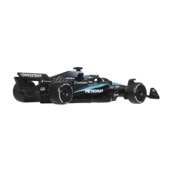 HOT WHEELS PREMIUM REAL RIDERS FORMULA 1 2024 MASINUTA METALICA MERCEDES AMG PETRONAS FORMULA ONE TEAM SCARA 1 LA 64 - Img 6
