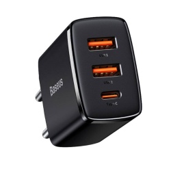 Incarcator Retea Baseus USB TypeCx2USB B - Img 3