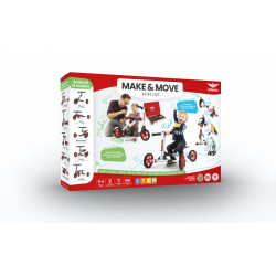 Infento, bicicleta, tricicleta, trotineta modulara 14 in 1, 156 parti, recomandat pentru copii 1- 6 ani - Img 1