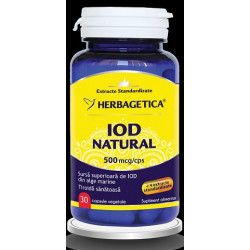 Iod natural 30cps vegetale