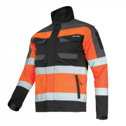 JACHETA REFLECTORIZANTA SLIM-FIT / PORTOCALIU - L