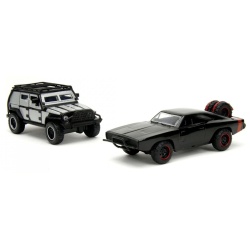 JADA FAST AND FURIOUS SERIA LEGACY SET 2 MASINI METALICE JEEP WRANGLER 1 LA 32 - Img 2