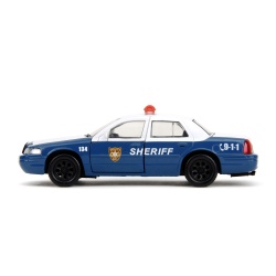JADA THE WALKING DEAD RICK CRIMES MASINUTA METALICA FORD CROWN VICTORIA SCARA 1:32 - Img 5