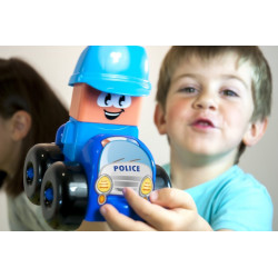 Joc constructii tematic Statie politie - Miniland - Img 2