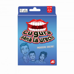 JOC DE CARTI CU GURA PANA LA URECHI - Img 1