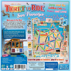 Joc de societate Ticket to Ride San Francisco, limba engleza - Img 2