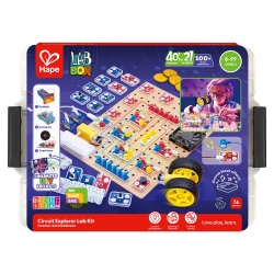 Jucarie Labbox - Circuit Explorer Lab Kit, 100+ experimente (76 piese) - Img 10