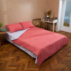 Ks bed set 144tc, caramiziu - Img 2