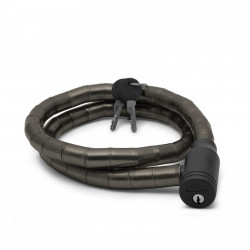 Lacăt pt. bicicletă tip role de oţel Ø18 mm - Img 1