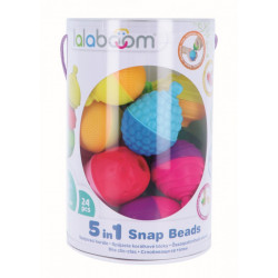 Lalaboom joc de dezvoltare bebe montessori 24 piese - Img 1