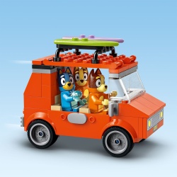 LEGO BLUEY CALATORIA FAMILIEI LUI BLUE CU MASINA LA PLAJA 11202 - Img 7