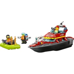 LEGO CITY BARCA DE SALVARE A POMPIERILOR 60373 - Img 2