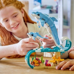LEGO CREATOR ANIMALE MARINE DELFINI SUPERBI 31385 - Img 4