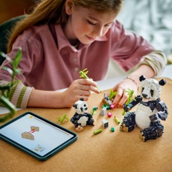LEGO CREATOR ANIMALE SALBATICE: FAMILIA DE URSI PANDA 31165 - Img 4