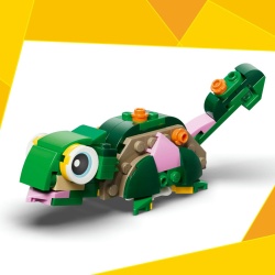 LEGO CREATOR BROASCA TESTOASA CU O FLOARE DE NUFAR 31377 - Img 2