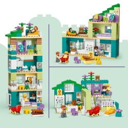 LEGO DUPLO CASA MODERNA DE FAMILIE 3 IN 1 CU FIGURINE 10470 - Img 5