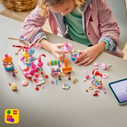 LEGO FRIENDS ROATA FERRIS CU BOMBOANE SI BRIOSE 42700 - Img 5