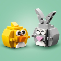 LEGO ICONICS IEPURAS SI VANATOARE DE OUA DE PASTE 40808 - Img 3