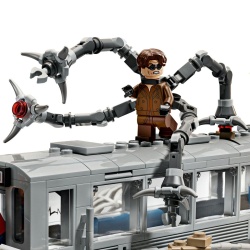 LEGO MARVEL LUPTA PE ACOPERISUL TRENULUI OMUL PAIANJEN SI DOC OCK 76321 - Img 6