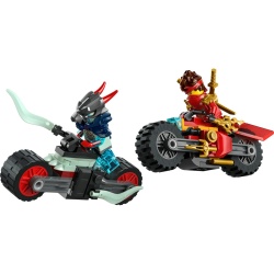 LEGO NINJAGO CURSA DE VITEZA CU MOTOCICLETA LUI KAI 71838 - Img 2