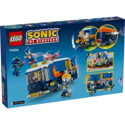LEGO SONIC CAMIONUL DE COMANDA AL ECHIPEI SONIC 77006 - Img 8