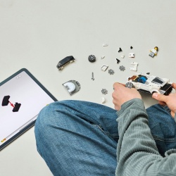 LEGO SPEED CHAMPIONS HIPERMASINA SPORT BUGATTI CENTODIECI 77240 - Img 6