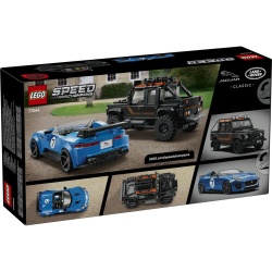 LEGO SPEED CHAMPIONS JAGUAR PROJECT 7 SI LAND ROVER DEFENDER 77264 - Img 10