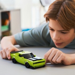 LEGO SPEED CHAMPIONS MASINA SPORT DODGE CHALLENGER SRT HELLCAT 77237 - Img 3