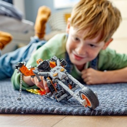 LEGO SUPER HEROES ROBOT SI MOTOCICLETA CALARETUL FANTOMA 76245 - Img 3